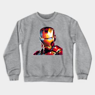 Pixel Ironman Iron Man Retro Ichi Crewneck Sweatshirt